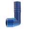 Apollo 3/4 in. Polypropylene Blue Twister Insert 90-Degree x MPT Elbow ABTME34 - alternate 1